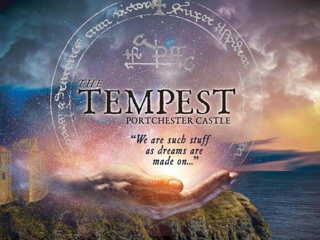 After the sell-out run of Macbeth at Portchester Castle last year, The Theatre of Dark Encounters return with a magical open-air performance of Shakespeare’s final play, The
Tempest on June 30 and July 1-2, starting at 7.30pm. Tickets £18/£16.50.
On a remote island, Prospero and his daughter watch from their home in a ruined castle, as a ship is wrecked in the harbour; but this is no accident, and this is no ordinary island. As the survivors come to discover, magic does exist...