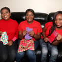 Priscilla with a few of the volunteers from Noah Mapalo Help Centre.

Pictured is (L-R) Ivy Enninful, Priscilla Muyatwa and Rudo Mvula.

Picture: Sam Stephenson