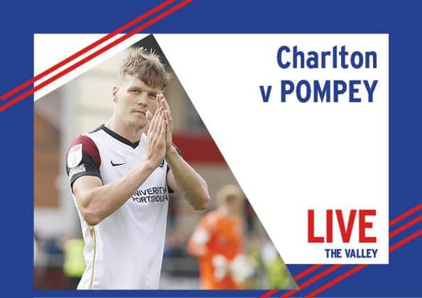 Pompey take on Charlton at The Valley in League One today