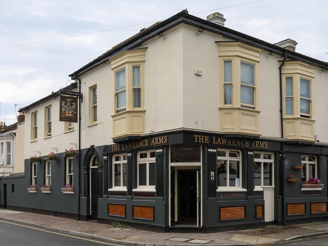 The Lawrence Arms, at 63 Lawrence Road, Southsea, was rated 5 on February 28 2017.