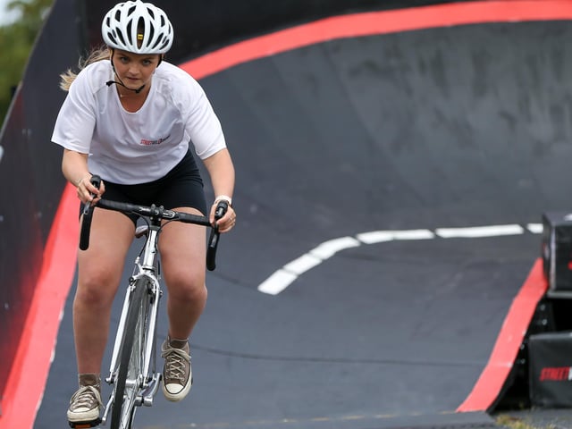 Pro cyclist Jess Watts.
Picture: Chris Moorhouse (jpns 080723-23)