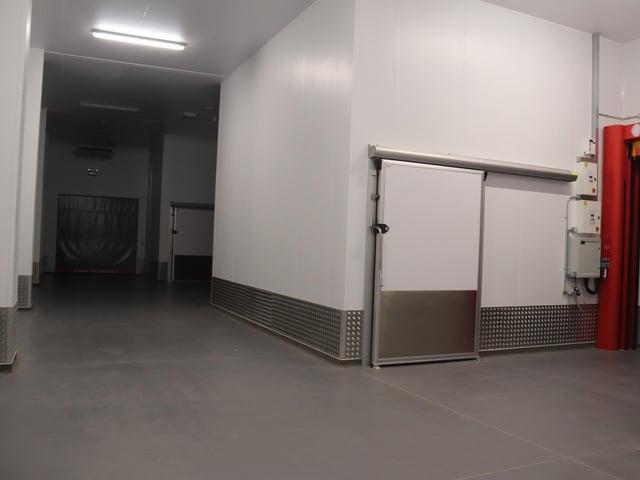 The Border Control Post at Portsmouth International Port, which has been described as a "white elephant" by councillor Gerald Vernon-Jackson. Port director Mike Sellers said roughly half of the building will not be used, as it was built under previous border control specifications.