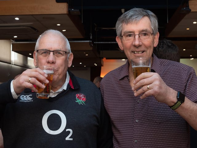 John Wallace and Stephen Waller. Picture: Keith Woodland (22022020-22)