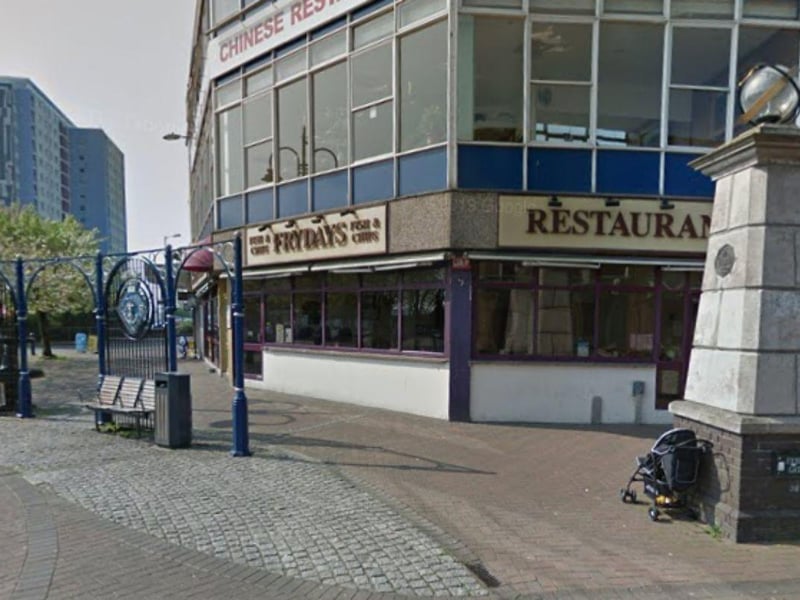 Frydays, at 78 High Street, Gosport was given the score of 1 after assessment on April 16, the Food Standards Agency's website shows.
