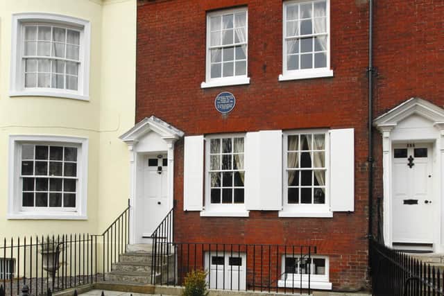 A general view of the Charles Dickens Birthplace Museum in Portsmouth on the 200th anniversary of his birth.