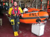 Sharon Swan, pictured, has become the first female helm at the Hayling RNLI station in its 103 years of lifesaving. Picture: RNLI