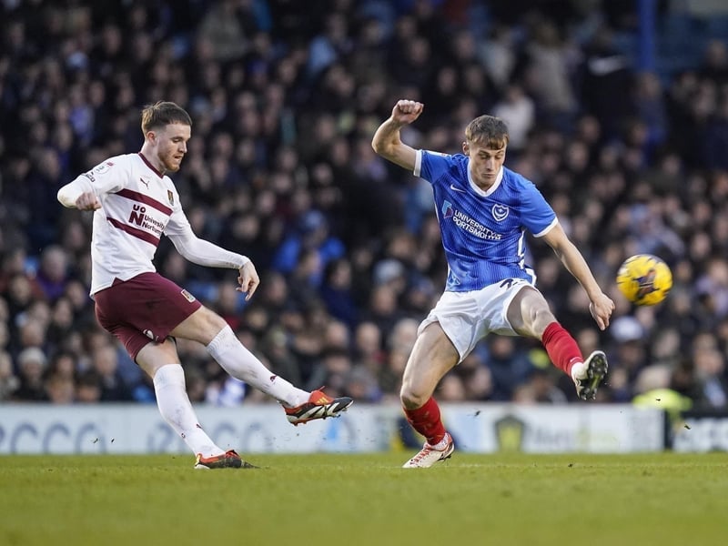 (Replaced Ben Stevenson on 46 mins) Buzzed around and at the centre of plenty of good Pompey moments. There was also a decent shot from the energetic midfielder who has a big season ahead.