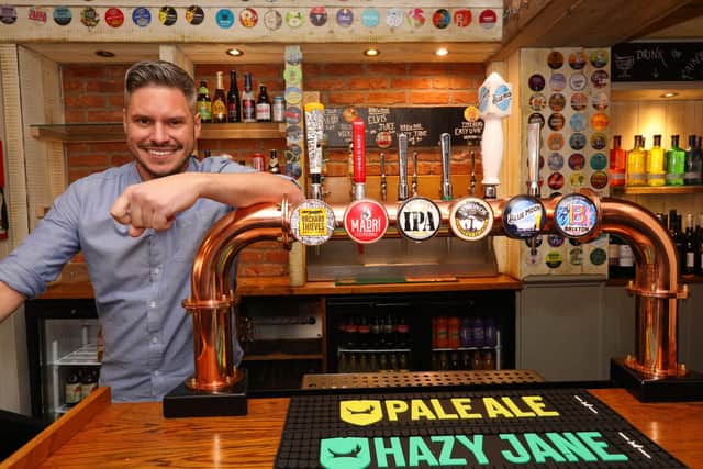 Chris Vaux is the new pub manager at The Southsea Village, Palmerston Rd
Picture: Chris Moorhouse   (jpns 131021-06)