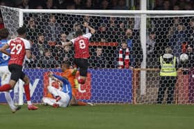 Liam Sercombe wins it for Cheltenham and scores against Pompey for the fourth time in his career.