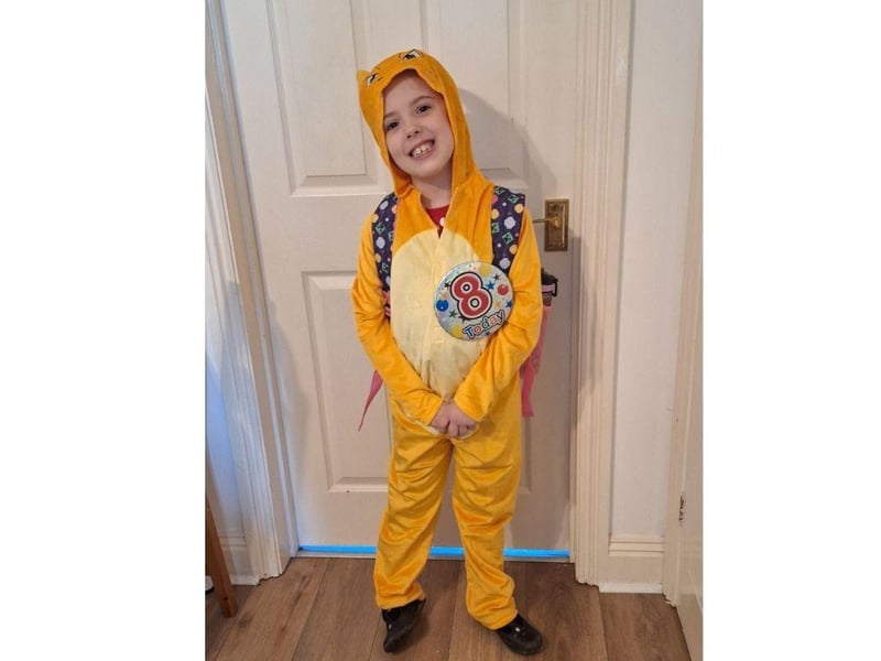 This youngster is not only celebrating World Book Day by wearing her Charizard costume but it is also her birthday! Happy Birthday!!