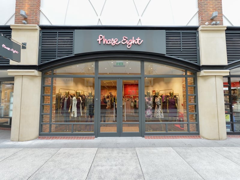 The Phase Eight store at Gunwharf Quays in 2015.