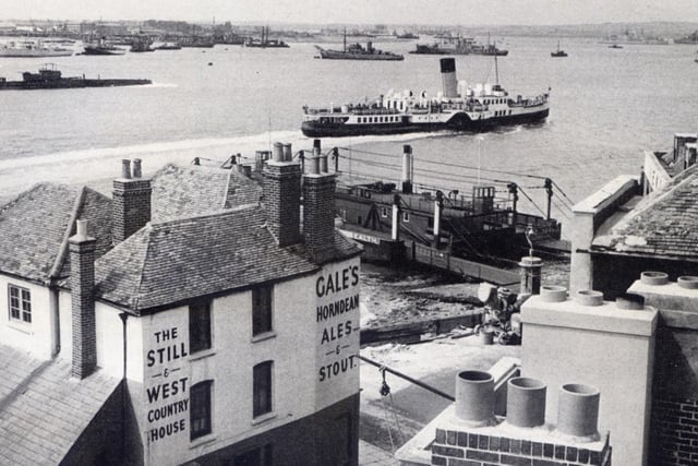 The Still & West pub, Point, Old Portsmouth. Picture: Mike Nolan collection.