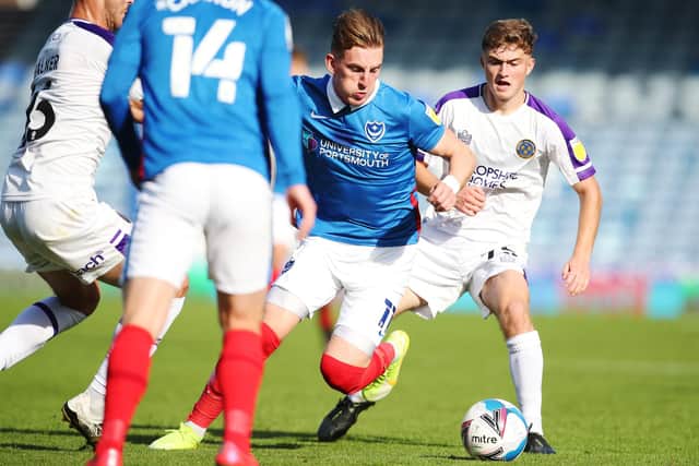 Pompey are back into action at Fratton Park against Wigan today. Picture: Joe Pepler