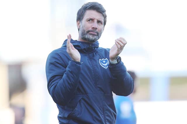 Pompey boss Danny Cowley