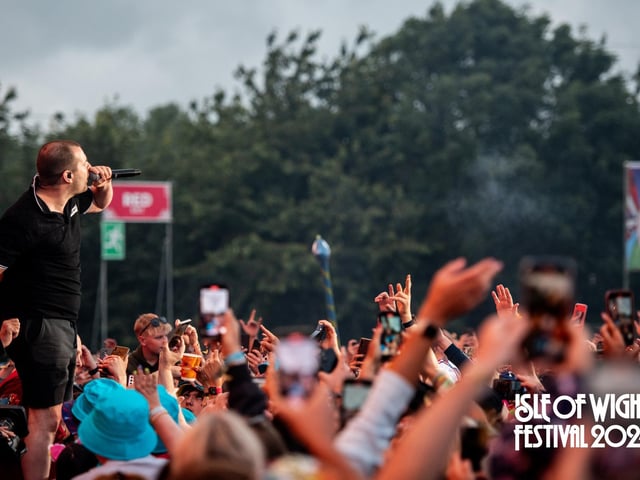 Prodigy and The Streets shone on the Main Stage, while Johnny Marr and The Pretenders rocked the Big Top. The Isle of Wight Festival Day 2 saw festival goers revelling in the sun.Photo: Callum Baker