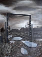 One of the pieces of art by student, Isabelle Knight.