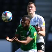 George Edmundson in action for Derby against Birmingham last season. Picture: by Alex Livesey/Getty Images
