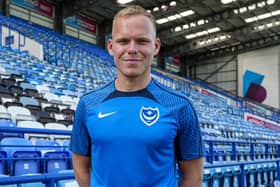 Pompey new boy Anthony Scully.