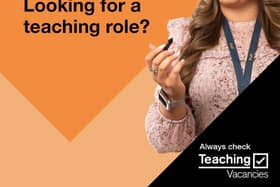 Check Teaching Vacancies to find your next role.