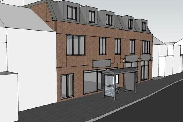 An artist's impression of the proposals