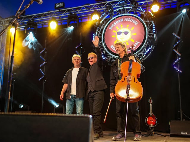 The John Jones Trio. Saturday afternoon at Wickham FestivalPicture: Chris Moorhouse (010826-34)