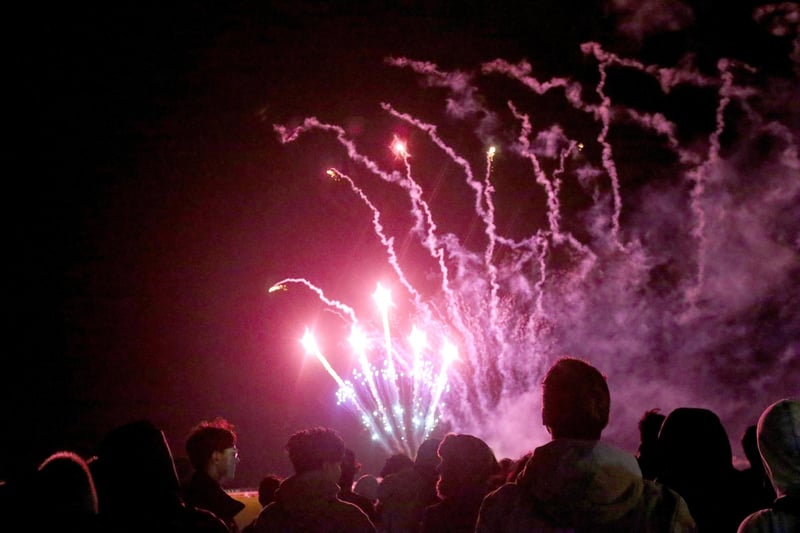 Portsmouth City Council's firework display on Southsea Common
Picture: Chris Moorhouse (jpns 011123-48)