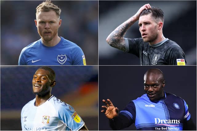 Aiden O'Brien, Josh Windass, Amadou Bakayoko, Adebayo Akinfenwa.