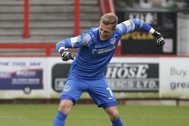Substitute keeper Craig MacGillivray spared Pompey's blushes at Stevenage on the opening day of the season. Picture: Jason Brown
