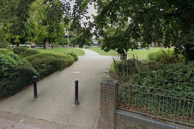 The entrance to Leigh Road Recreation Ground. Picture: Google Maps