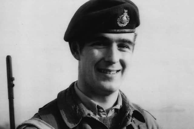 Colour Sergeant Brian Johnston, coxswain of Landing Craft Foxtrot 4, who was killed when she was bombed
