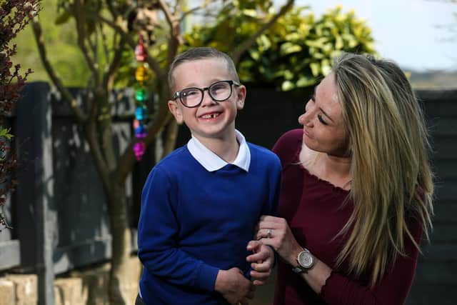 Ralphy is autistic and is awaiting a diagnosis to see if he has ADHD too. Picture: Chris Moorhouse