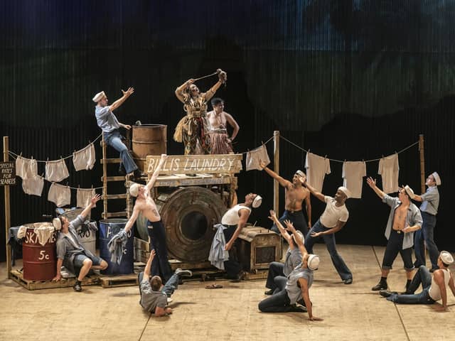 The company of South Pacific at Chichester Festival Theatre, summer 2021. Picture by Johan Persson