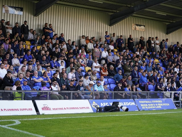 Pompey fans were out in force once again for the Blues' penultimate pre-season friendly of the summer at Plough Lane