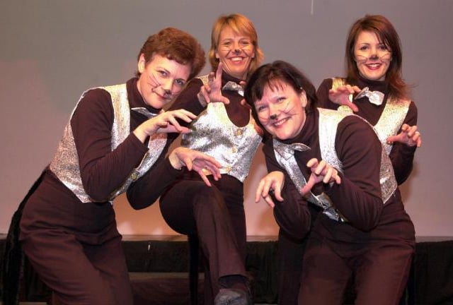 The Doncaster Wheatsheaf Singers appeared in concert at the Civic Theatre in December of 2001.