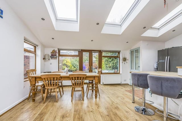 The listing says: "Situated in a desirable part of Cosham and within catchment for excellent local schooling including Springfield School which is just 5 minutes walk, this end-terraced three bedroom home is welcomed to the market for sale. Full of character and original features, this property will no doubt be popular so early viewing is advised."