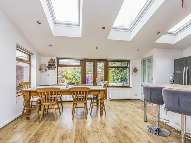 The listing says: "Situated in a desirable part of Cosham and within catchment for excellent local schooling including Springfield School which is just 5 minutes walk, this end-terraced three bedroom home is welcomed to the market for sale. Full of character and original features, this property will no doubt be popular so early viewing is advised."