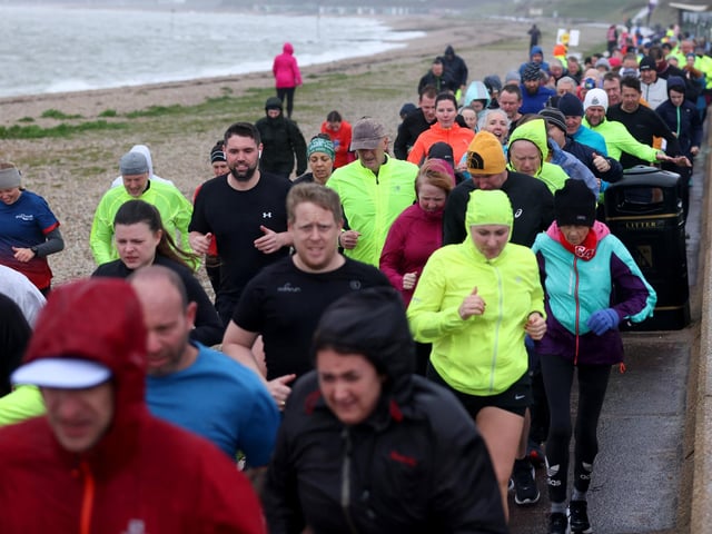 Lee-on-the-Solent parkrun. Picture by Sam Stephenson