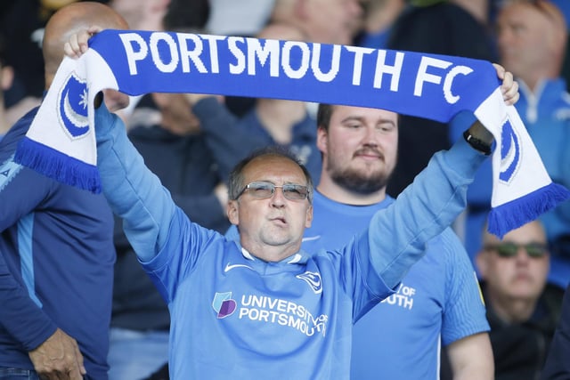 Whatever the result and the season, the Fratton faithful continued their loyal support on Saturday afternoon.