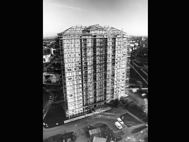 Pickwick House in Wingfield Street in December 1987