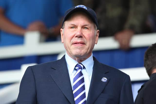 Pompey chairman Michael Eisner