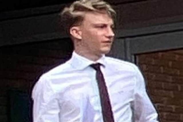 Harley Moore, 18, from Deal, shot his girlfriend with a BB gun on May 30, court heard. Picture: KMG / SWNS.