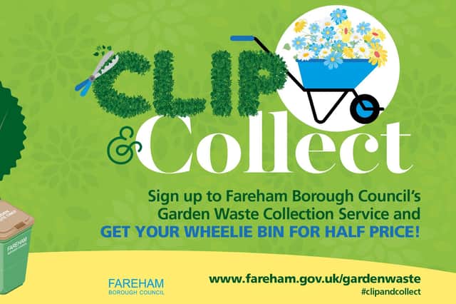 Fareham is promoting its 'clip and collect' service