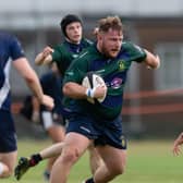 Billy Rolfe grabbed a try for US Portsmouth in their win on the Isle of Wight. Picture: Keith Woodland