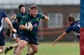 Billy Rolfe grabbed a try for US Portsmouth in their win on the Isle of Wight. Picture: Keith Woodland