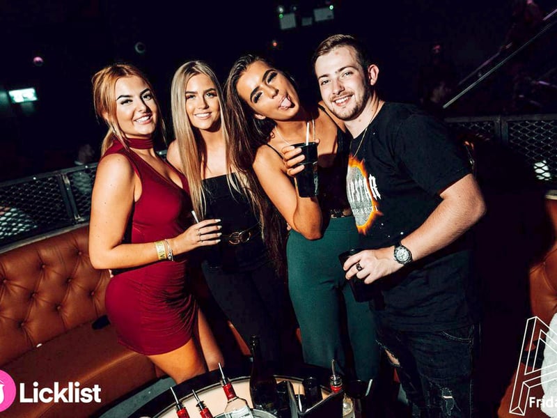 Clubbers at Face on the floor in Pryzm in 2019.