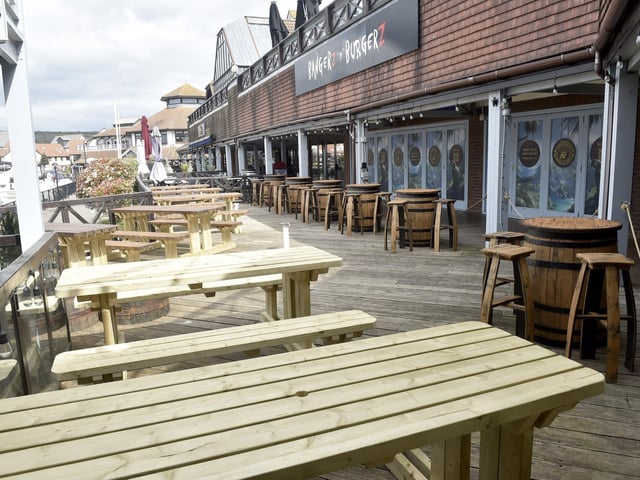 Fantastic marina views are just a must at Port Solent and there are an abundance of restaurants and eateries to choose from to soak in the atmosphere. But one of the best - and most fun - places to enjoy the summer views is Rapscallions which is pirate-themed inside, and has beer barrels and benches outside.