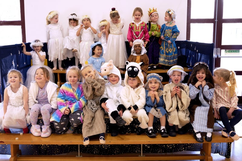 Portsmouth High School's Pre-School and Year R performed their nativity play called 'The Little Nativity'