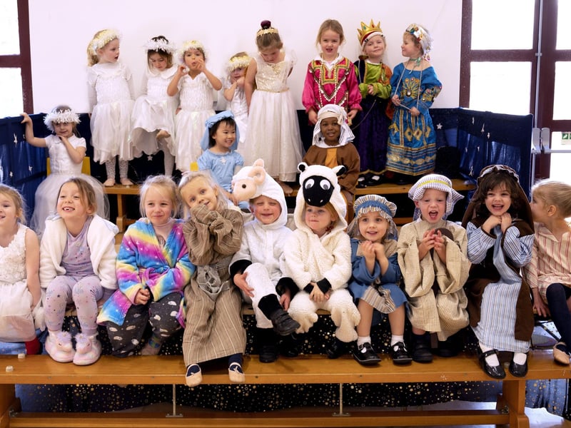 Portsmouth High School's Pre-School and Year R performed their nativity play called 'The Little Nativity'