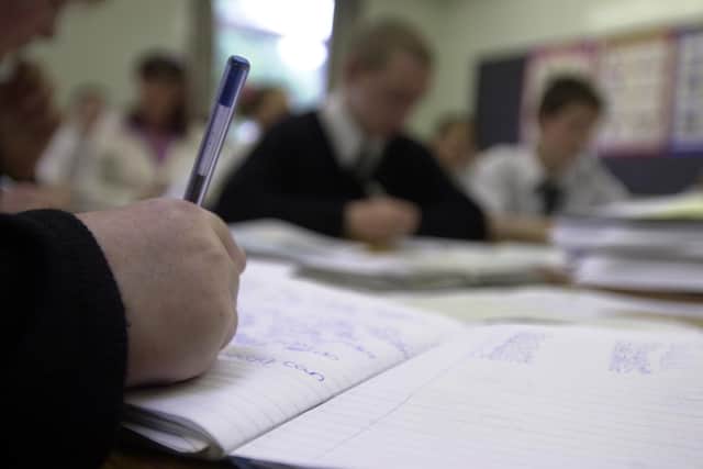A school classroom. Picture: Tony Johnson