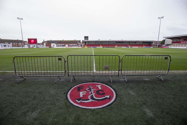 In total, three Fleetwood Town supporters were arrested in the 2021-2022 season - four fans were arrested in the 2018-2019 campaign.